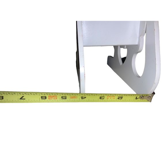 Wood Santa sleigh with Artificial Arrangement Centerpiece vintage - Picture 10 of 15